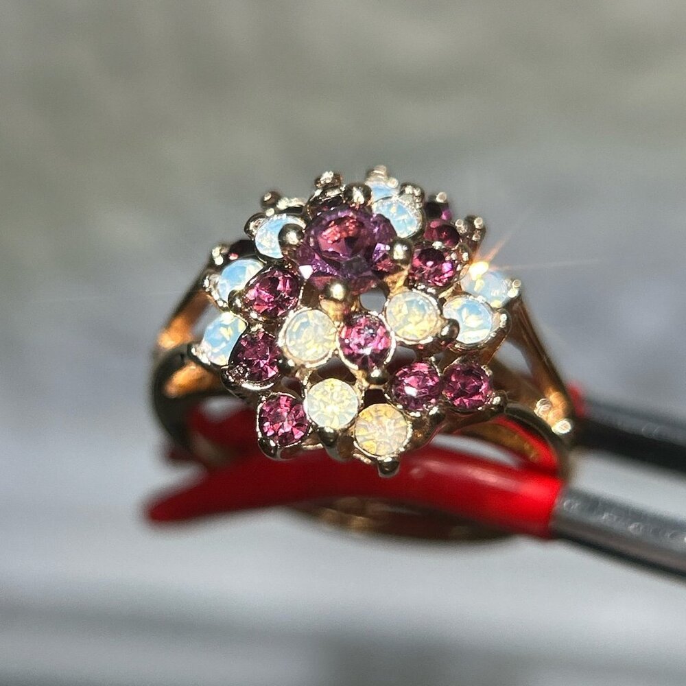 Multicolor Stone Ring - Picture 4 of 6
